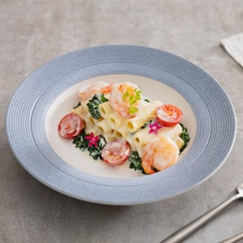 蒜香白汁海鮮意粉 蒜香白汁海鮮意粉