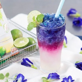 青檸蝶豆花特飲		