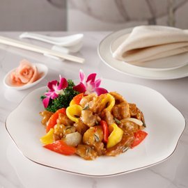 川式甜酸辣味雞球 川式甜酸辣味雞球