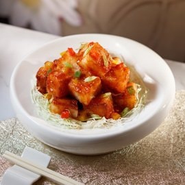 惹味茄香醬炒蘿蔔糕 惹味茄香醬炒蘿蔔糕