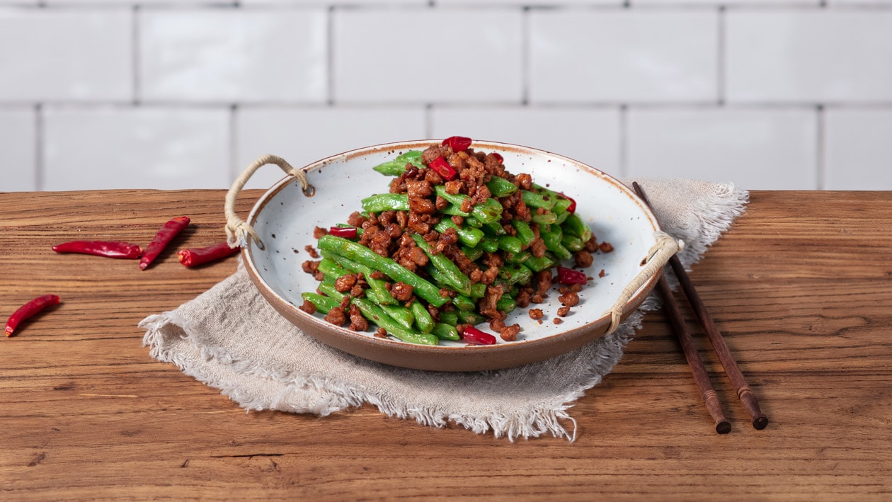 植系肉粒炒四季豆 – 食譜詳情 植系肉粒炒四季豆 – 食譜詳情