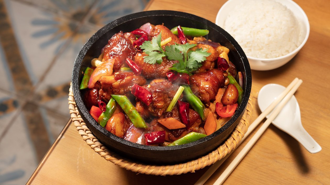 蔥燒麻香四季豆辣雞煲 – 食譜詳情 蔥燒麻香四季豆辣雞煲 – 食譜詳情