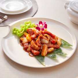 蜜餞蠔香蘋果松板豬