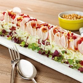 金巴利火雞胸沙律