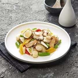 雙蠔蠔油鮮鮑片炒杏鮑菇