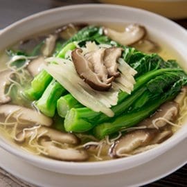 鮮雞湯浸時蔬 鮮雞湯浸時蔬
