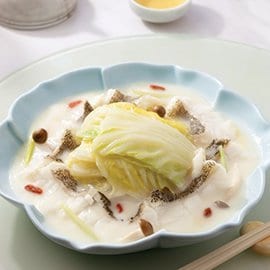 鮮雞濃湯津白浸斑球 鮮雞濃湯津白浸斑球