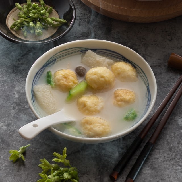 每週大廚上菜：竹笙雜菇浸樂從魚腐