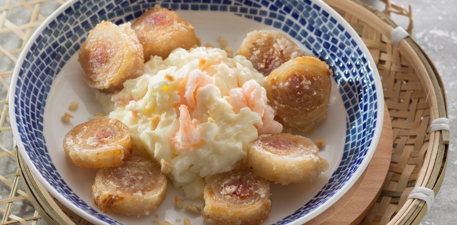 每週大廚上菜：大良炒鮮奶伴野雞卷