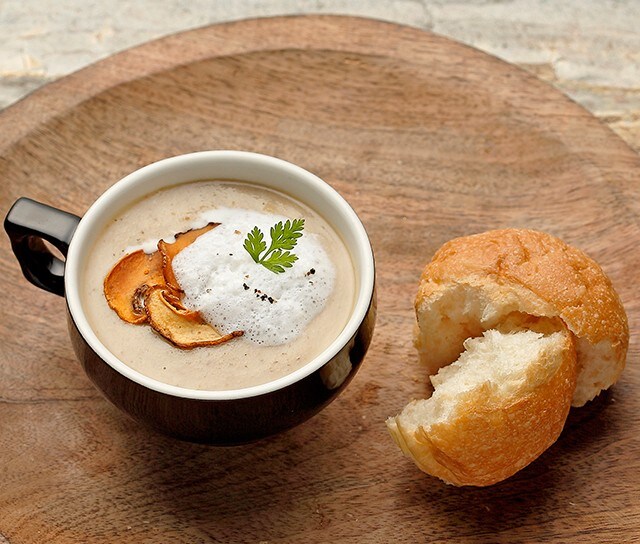 卡布奇諾牛肝菌奶油濃湯