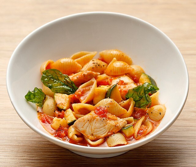 意式蕃茄海鮮貝殼粉