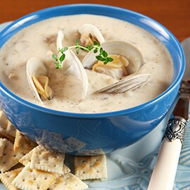 新英格蘭周打蜆湯 新英格蘭周打蜆湯