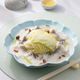 鮮雞濃湯津白浸斑球 鮮雞濃湯津白浸斑球