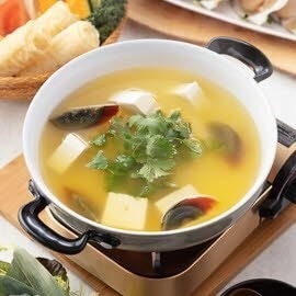 皮蛋莞茜上湯底做法