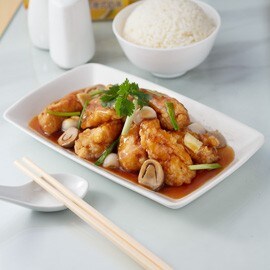 港式薑蔥斑腩飯 港式薑蔥斑腩飯