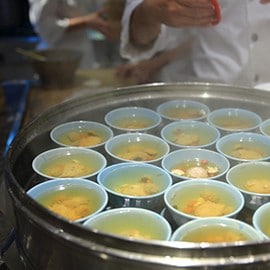1. 按上菜方式調整湯品的更換頻率 1. 按上菜方式調整湯品的更換頻率