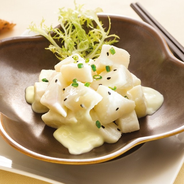 每週大廚上菜：青芥鮮淮山