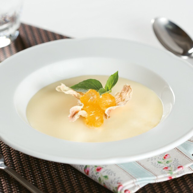 每週大廚上菜：水果凍配薑汁焦糖布甸