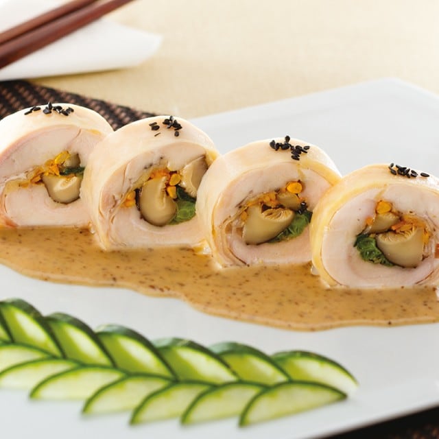 每週大廚上菜：芝麻蒜茸辣汁拌雞卷