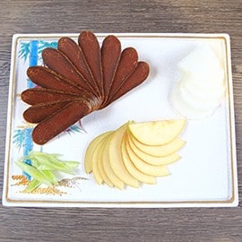 油魚子擺盤祕訣:切片冷食 油魚子擺盤祕訣:切片冷食