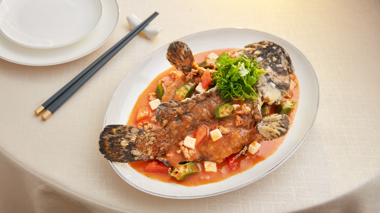 冬蔭蕃茄鮮海魚 – 食譜詳情