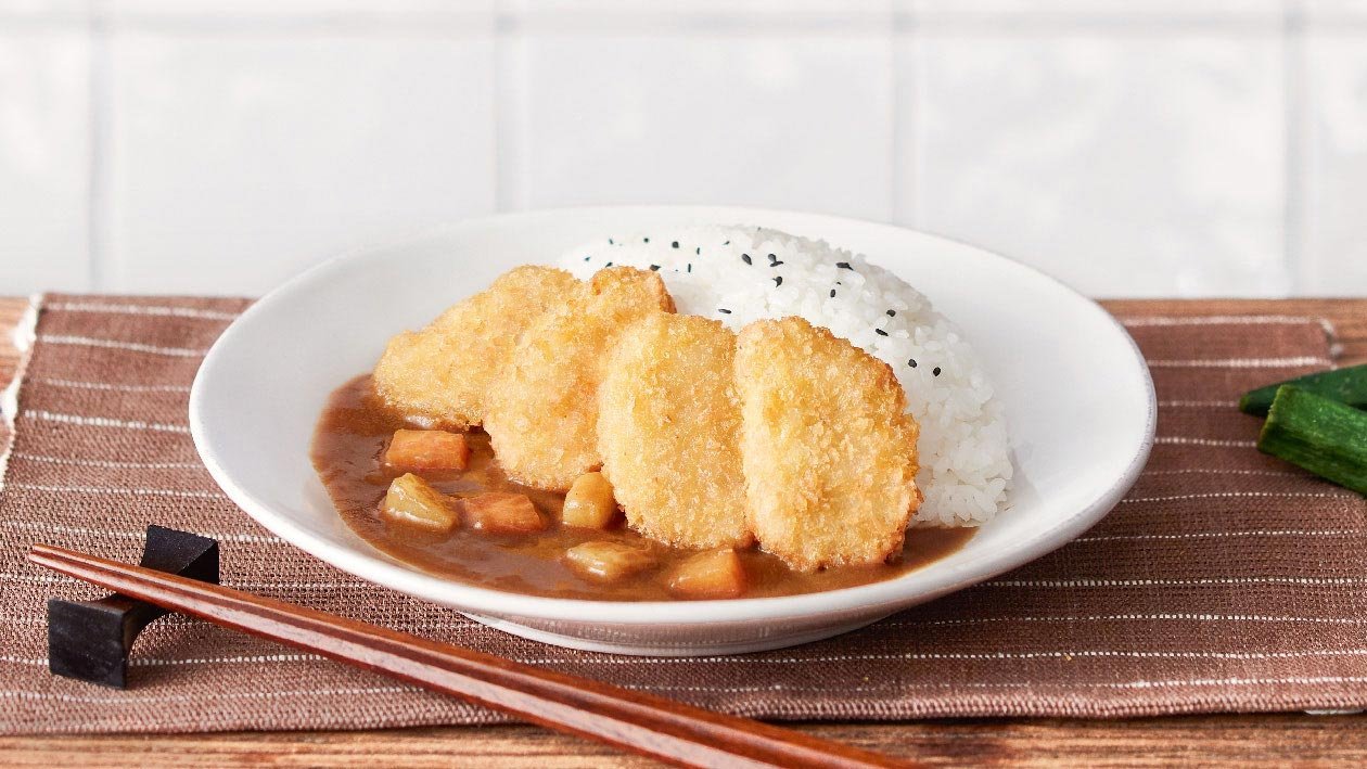 日式咖喱植系炸雞飯 – 食譜詳情