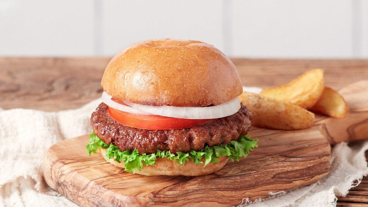植系牛肉漢堡包 – 食譜詳情
