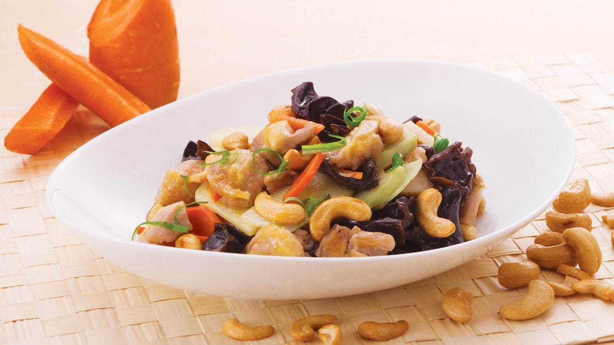 腰果芥蘭頭炒雞丁 – 食譜詳情