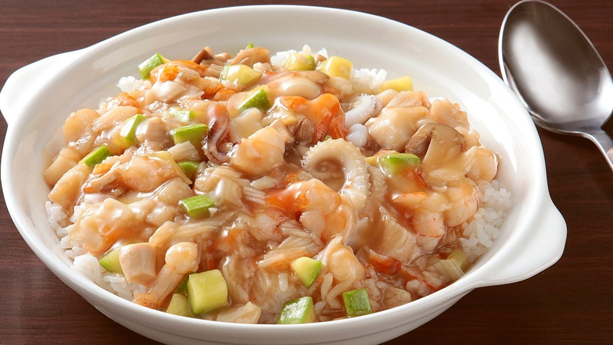 雞汁海鮮燴飯 – 食譜詳情 雞汁海鮮燴飯 – 食譜詳情