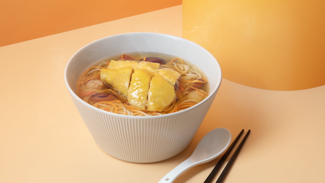 養生鮮雞湯底 – 食譜詳情