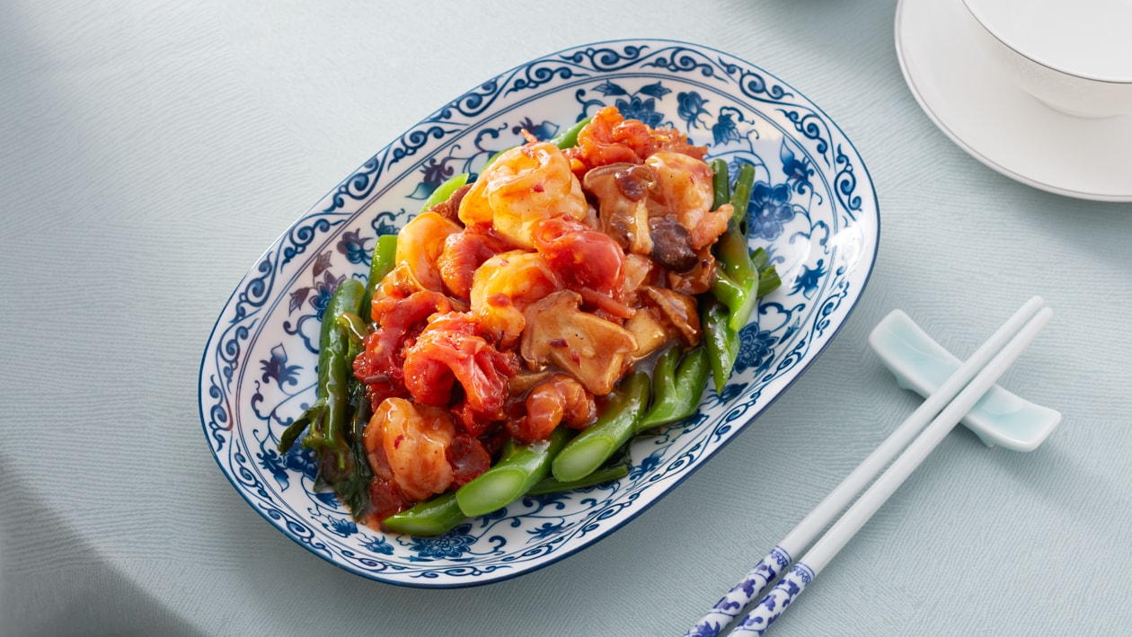 香辣海皇碧綠炒雙鮮 – 食譜詳情 香辣海皇碧綠炒雙鮮 – 食譜詳情