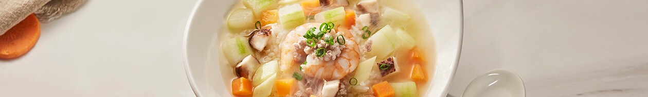 夏日人氣菜式-湯飯,運用節瓜、冬瓜等夏季食材製作清新湯飯!